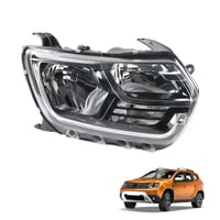 JSUDQR Pravý predný svetlomet galvanizovaný Dacia Duster 2020 XF723-010-L Pravý R 260101133R náhradné svetlo 1