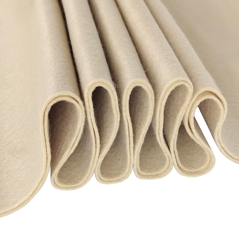 Jtnohx filc z ručných prác 90x90 cm, hrúbka 1,4 mm, limetkovo zelená farba, na kreatívne a remeselné projekty, jemná textúra