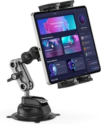 Jubor 360° Forgó Autós Tablet Tartó iPad Air Mini Galaxy 4.7-12.9" 1