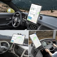 Jubor 360° Forgó Autós Tablet Tartó iPhone iPad 4.7-13.5" Univerzális 2