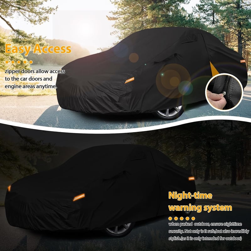 JUDANNA Vízálló Autótakaró Audi TT 8N 1998-2006 Cipzárral Téli Nyári
