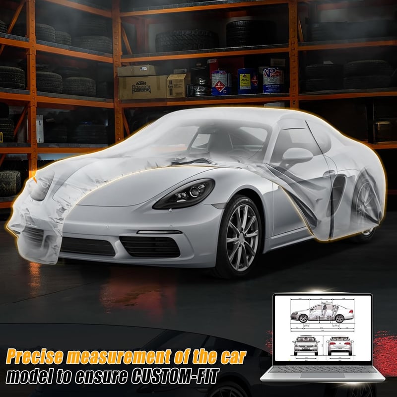 JUDANNA Vízálló Autótakaró Porsche 718 Boxster/Cayman 1997-2025 Cipzárral