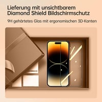 JUESHITUO iPhone 14 Pro Max Tok MagSafe Kompatibilis Kamera Védelem Erős Mágnes Karcolásvédő Női Telefontok Arany 6.7" 7
