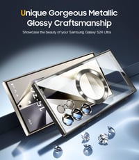 JUESHITUO Samsung Galaxy S24 Ultra Tok MagSafe Kompatibilis Kameravédelemmel - Erős Mágneses Mobiltelefon Védőtok S24 Ultra 5G 3