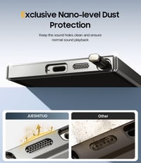 JUESHITUO Samsung Galaxy S24 Ultra Tok MagSafe Kompatibilis Kameravédelemmel - Erős Mágneses Mobiltelefon Védőtok S24 Ultra 5G 8