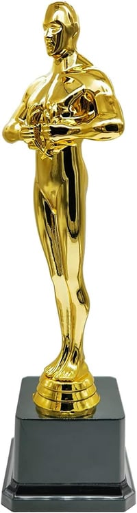 JUHONNZ 26 cm Arany Trófeafigura Sportversenyre, Bajnoki Kupa Díj Gyerekeknek és Férfiaknak - gold, 26 cm 1