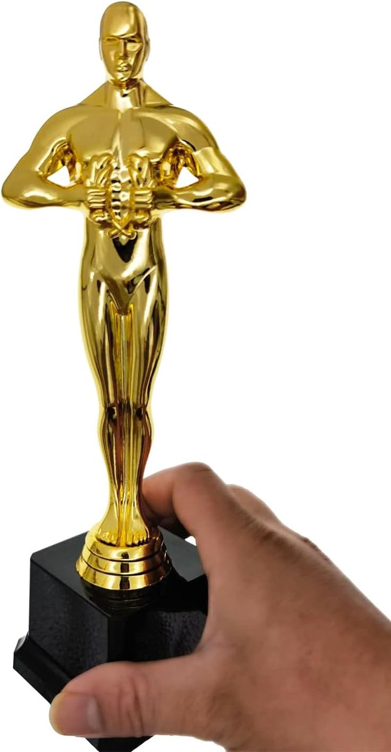 JUHONNZ 26 cm Arany Trófeafigura Sportversenyre, Bajnoki Kupa Díj Gyerekeknek és Férfiaknak - gold, 26 cm