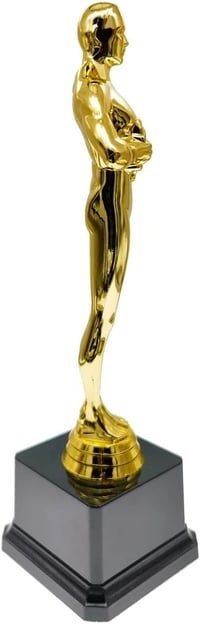 JUHONNZ 26 cm Arany Trófeafigura Sportversenyre, Bajnoki Kupa Díj Gyerekeknek és Férfiaknak - gold, 26 cm 6