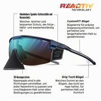 Julbo Ultimate Cover Uniszex Napszemüveg Hegymászáshoz Túrázáshoz Trekking Sporthoz 2
