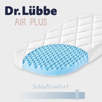 Julius Zöllner Dr. Lübbe Air Plus bölcsőmatrac 82x47 cm - Újszülötteknek, légáteresztő, ovális, Made in Germany 3