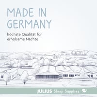 Julius Zöllner Dr. Lübbe Air Plus madrac za kolijevku pravokutnog oblika 90x40 cm, bijeli dječji madrac 8