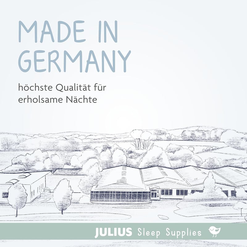 Julius Zöllner Dr. Lübbe Premium 82x47 cm Bölcsőmatrac - Újszülötteknek, Német Gyártás