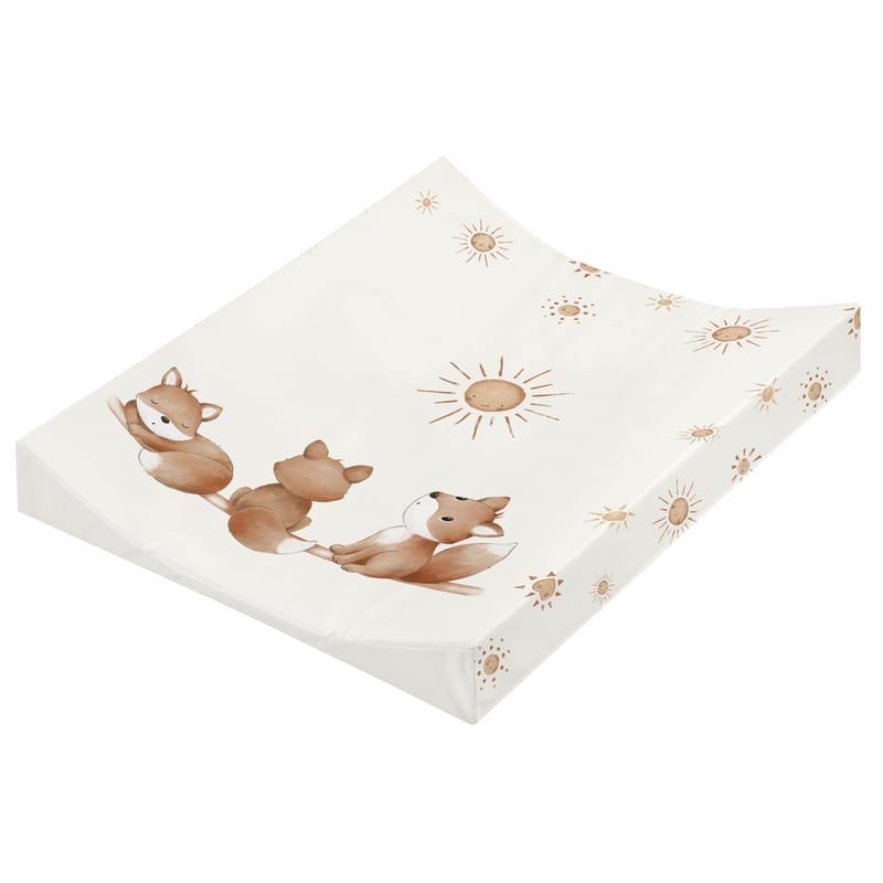 Prebaľovacia podložka Julius Zöllner Foxies, 2 kliny - 50/65 cm