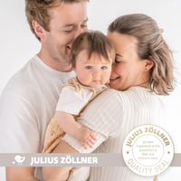 Dojčiaci vankúš Julius Zöllner mušelínový | Tehotenský vankúš, vankúš na spanie na boku a polohovací vankúš v jednom | 100 % bavlna, Oeko-TEX Standard 100 | Biely 7
