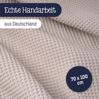 Zimska dekica Julius Zöllner od waffelpiquéa i teddy materijala, 70x100 cm, Seashell, 100% pamuk, OEKO-TEX Standard 100, proizvedeno u Njemačkoj 5