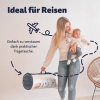 Cestovný matrac Julius Zöllner Travelsoft Premium 60x120 cm, s certifikátom OEKO-TEX, bez škodlivých látok 3