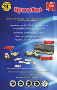 Kompaktná spoločenská hra Rummikub Original od Jumbo – Klasické cestovné vydanie pre celú rodinu – JUM03942 2