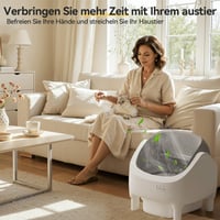 JUMMICO Samočistiaca toaleta pre mačky XXL, 12 l, pre mačky do 15 kg, ovládanie cez aplikáciu, 15-dňová nepretržitá prevádzka, elektrický automatický záchod pre viac mačiek 7