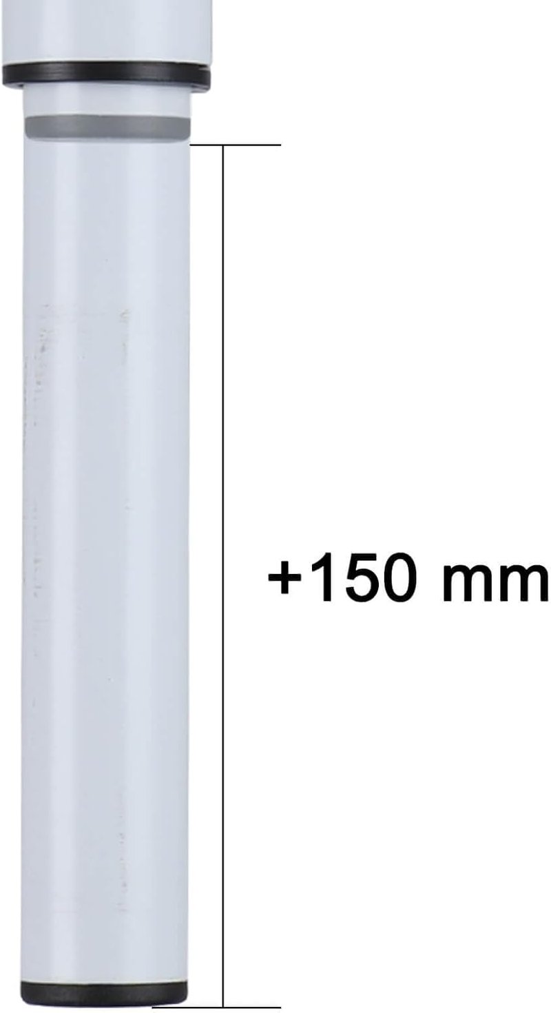 JUMPENGATP 2db Állítható Bútor Láb 180-330mm Rozsdamentes Acél Fehér