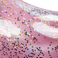 Colac de înot gonflabil JUNBAOYYDS Flamingo, roșu, 70 cm, cu sclipici, saltea de piscină pentru copii și adulți, jucărie pentru petrecerea la piscină 8