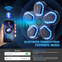 JUOIFIP Bluetooth Falra Szerelhető Ütőgép 9 Sebességgel és Boxkesztyűvel 2