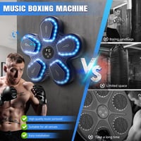 JUOIFIP Bluetooth Falra Szerelhető Ütőgép 9 Sebességgel és Boxkesztyűvel 3