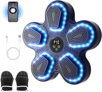 JUOIFIP Bluetooth Falra Szerelhető Ütőgép 9 Sebességgel és Boxkesztyűvel 1