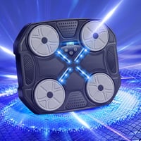 JUOIFIP Bluetooth Ütőgép Fali Boxzsák Edzéshez Kesztyűvel és Pontozással 8