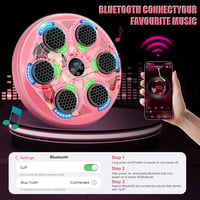 JUOIFIP Bluetooth Ütőgép Falra Szerelhető Zenés Boxzsák 15 Fokozat 2