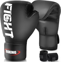 JUOIFIP Boxkesztyű Muay Thai Kickboxing Sparring 12oz 14oz 16oz 1
