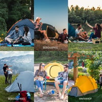 JUQG 12 bucăți țăruși pentru cort din oțel galvanizat cu filet, țăruși de sol de 30 cm pentru camping, trambulină, prelată, copertină, țăruși de grădină 6