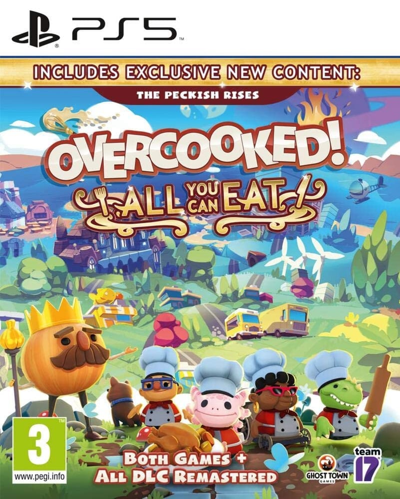 Hra Just For Games Overcooked All You Can Eat pre PS5 – Varenie ako simulačná videohra pre konzolu PlayStation 5