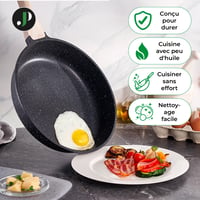 JUST PERFECTO SADA KUCHYNSKÉHO RIADU na indukciu, 21-dielna súprava hrncov s pokrievkami, čierna, bez PTFE a PFOA 6