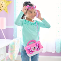 Súprava kabelky Disney Junior Minnie Mouse Bowfabulous od Just Play, 7-dielna, so svetelnými a zvukovými efektmi, kostýmová hra, detská hračka od 3 rokov 6