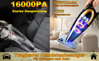 Justdfine Kézi Porszívó 16000Pa - Vezeték Nélküli Nedves/Száraz Takarítás, 120W Motor, 40 Perc Üzemidő, Csendes Működés, Autó és Otthon 9