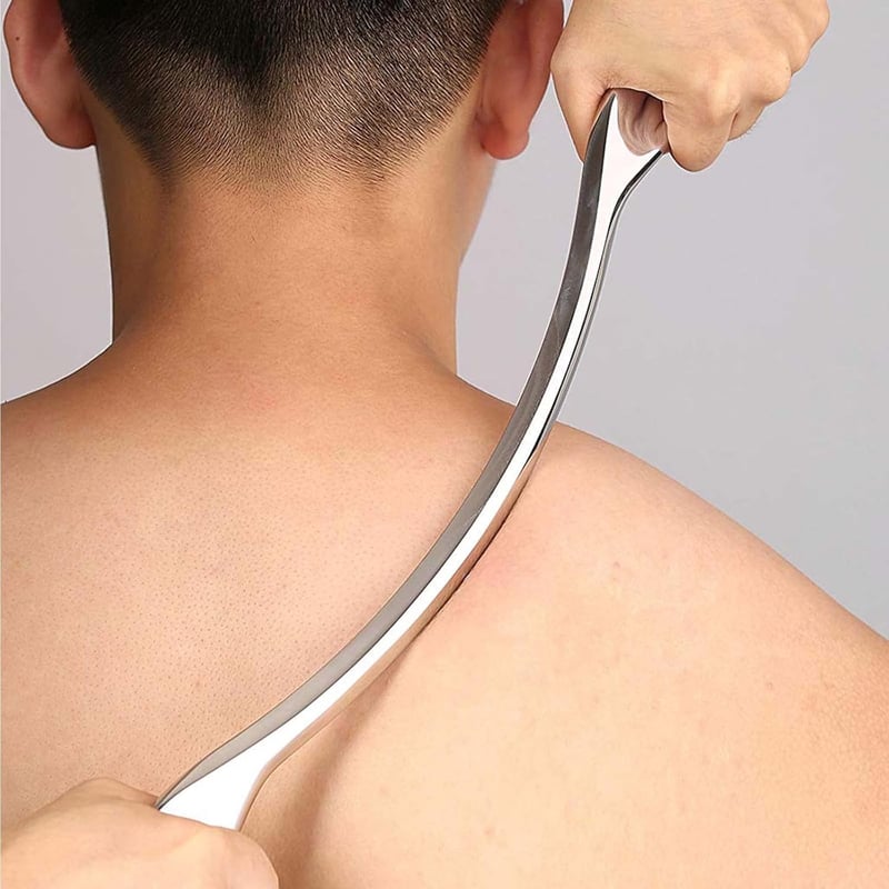 JustSun Gua Sha Masszázs Eszköz Rozsdamentes Acél IASTM Terápia Fájdalomcsillapítás M