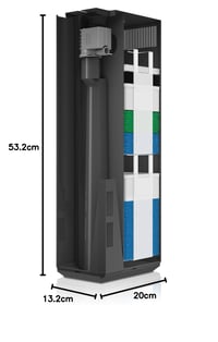 Juwel Aquarium 87060 Bioflow belső szűrőrendszer - L méret - akváriumi belső szűrő 6