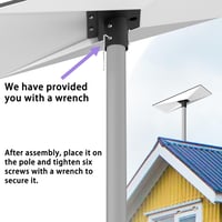 JUYEER Starlink Csatorna Adapter Nagy Méret Műanyag Vezetékcsatorna 4