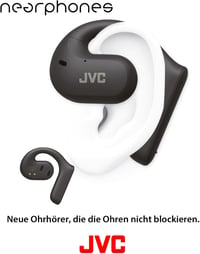 JVC Nearphones HA-NP35T-B True Wireless fülhallgató nyitott fülre, IPX4, 17 óra - fekete 2