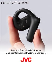 JVC Nearphones HA-NP35T-B True Wireless fülhallgató nyitott fülre, IPX4, 17 óra - fekete 4