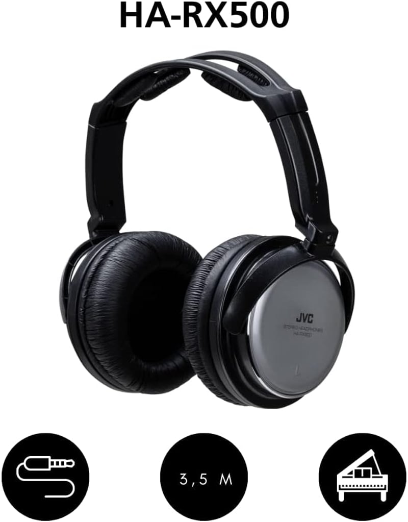 JVC HA-RX500-E Teljes Méretű Fejhallgató