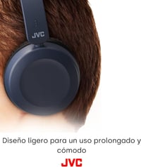 JVC HA-S31M-A vezetékes on-ear fejhallgató mikrofonnal - kék 3