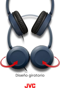 JVC HA-S31M-A vezetékes on-ear fejhallgató mikrofonnal - kék 7
