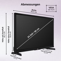 JVC LT-24VRH3555 24 colos HD Ready Smart LED TV - Fire TV, HDR, Alexa, Apple AirPlay, Triple Tuner (2026) 3