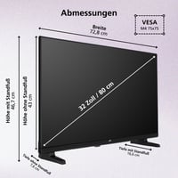32-palcový Full HD Smart TV JVC LT-32VRF3555 so vstavaným systémom Fire TV 3