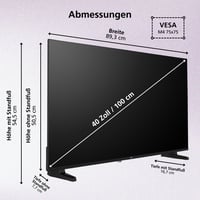 JVC LT-40VDF2555 VIDAA Smart TV, 40-palcový Full HD HDR LED televízor so 100 cm uhlopriečkou a vstavaným trojitým tunerom (2026) 3