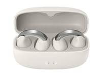 Căști True Wireless JVC NEARPHONES HA-NP1T-W cu design tip bijuterie, Bluetooth 5.3, autonomie 24 de ore, încărcare rapidă, Multipoint, Alb Crem 4