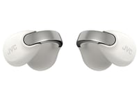 Căști True Wireless JVC NEARPHONES HA-NP1T-W cu design tip bijuterie, Bluetooth 5.3, autonomie 24 de ore, încărcare rapidă, Multipoint, Alb Crem 2
