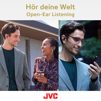 Căști True Wireless JVC NEARPHONES HA-NP1T-W cu design tip bijuterie, Bluetooth 5.3, autonomie 24 de ore, încărcare rapidă, Multipoint, Alb Crem 7