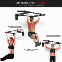 JX FITNESS Fali Húzódzkodó Rúd TRX Edzéshez, Rozsdamentes Acél Multifunkciós Edzőrúd 3